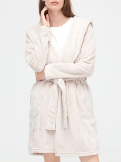 Miranda Fleece Hooded Robe