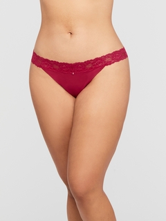 Lace Trim Thong ON SALE