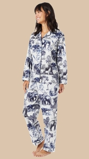 Safari Toile Luxe Pima Cotton Pajama Set