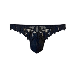 Mens Lily Embroidery Thong BEST
